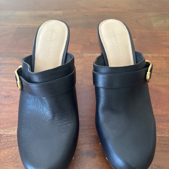 New Veronica Beard Hendrix Leather Clog - Picture 2 of 5